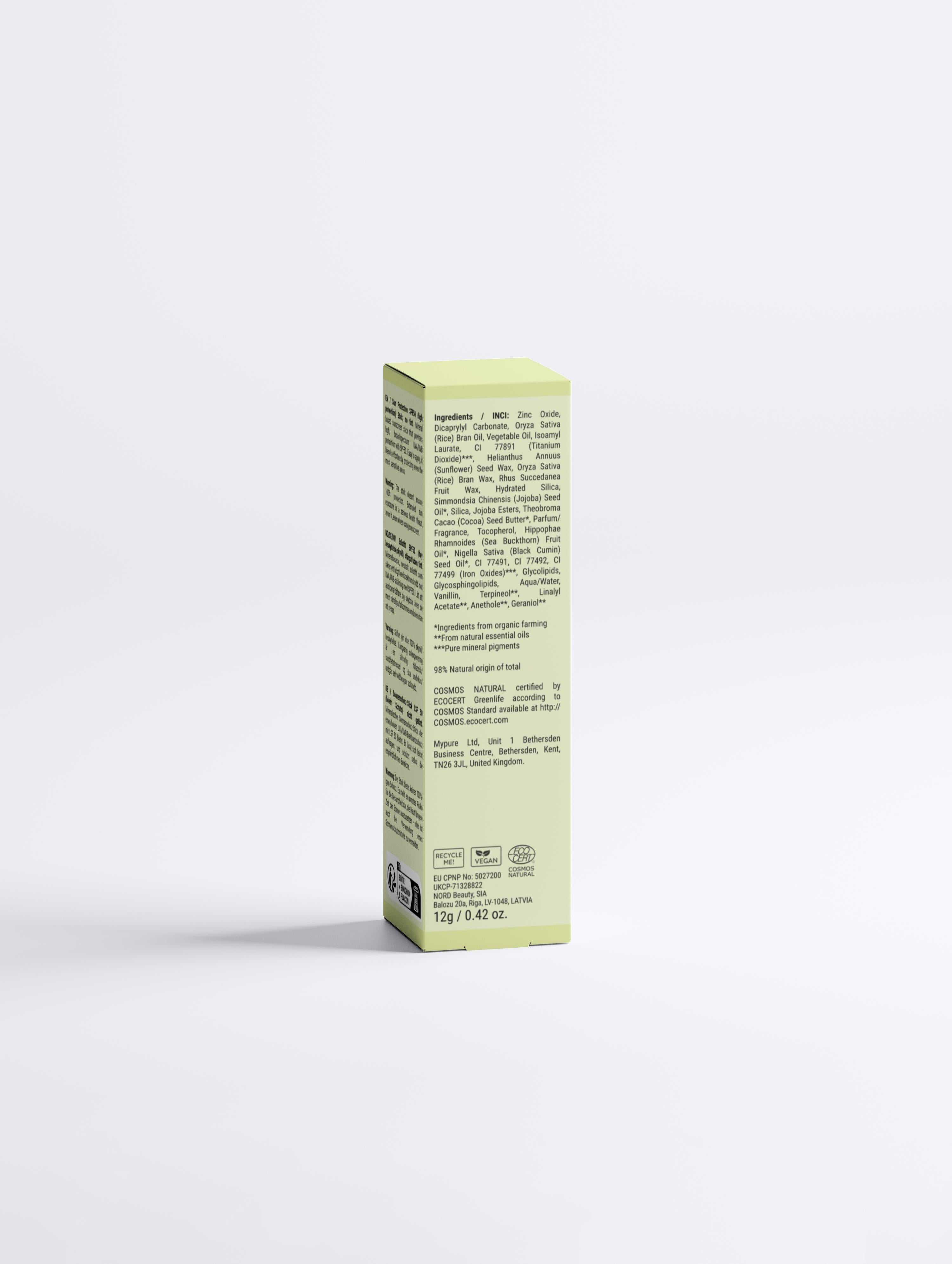 Sun Protection SPF50 Stick, no tint